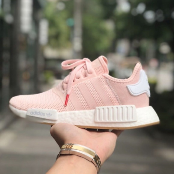 Adidas Nmd R Bubble Gum Pink White 